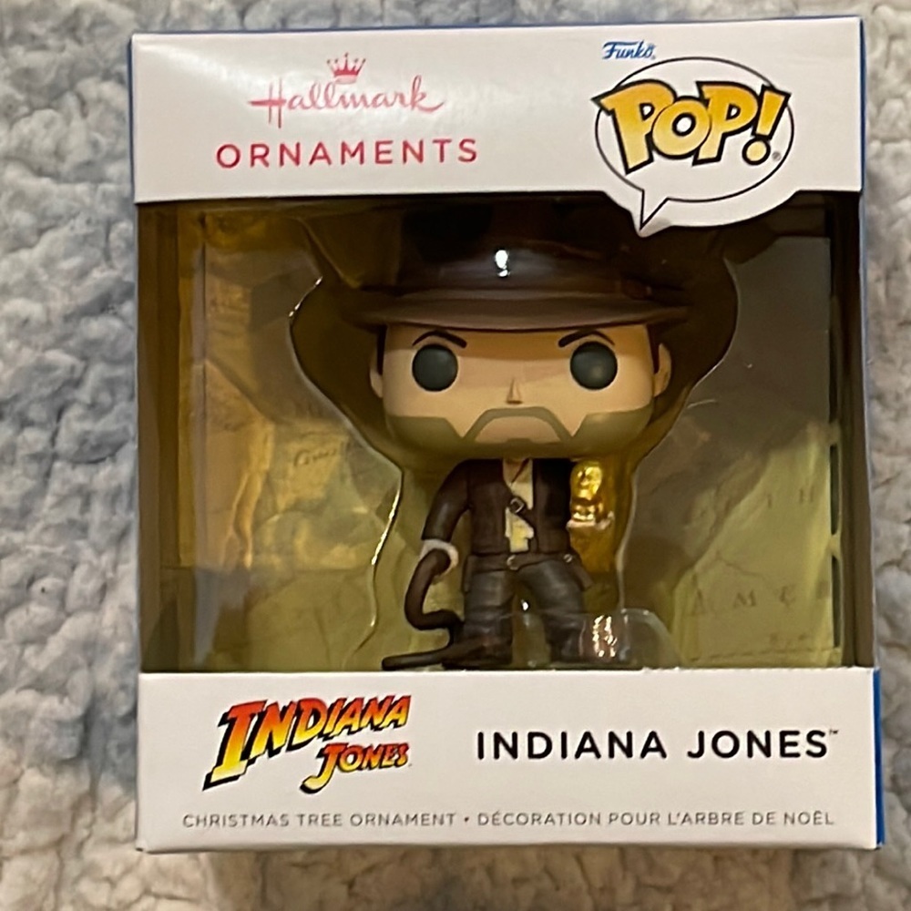 New Indiana Jones Funko Pop ornament